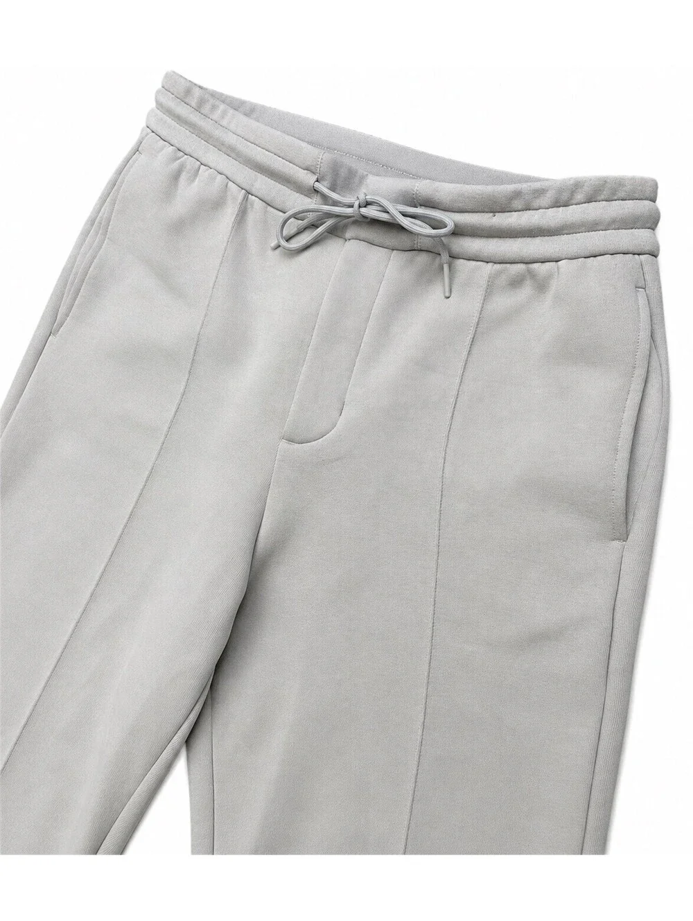 Nike Men’s Gray Fleece Pants Size Small Drawstring Straight Leg Sweatpants